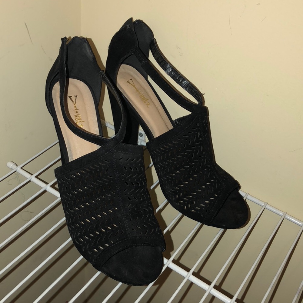 Black heels